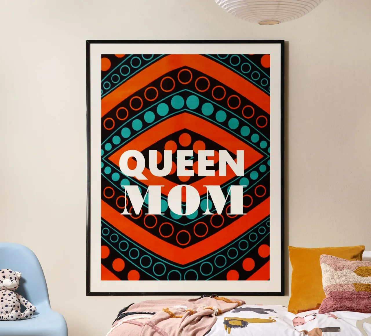 Queen Mom poster da Mathudace Créas