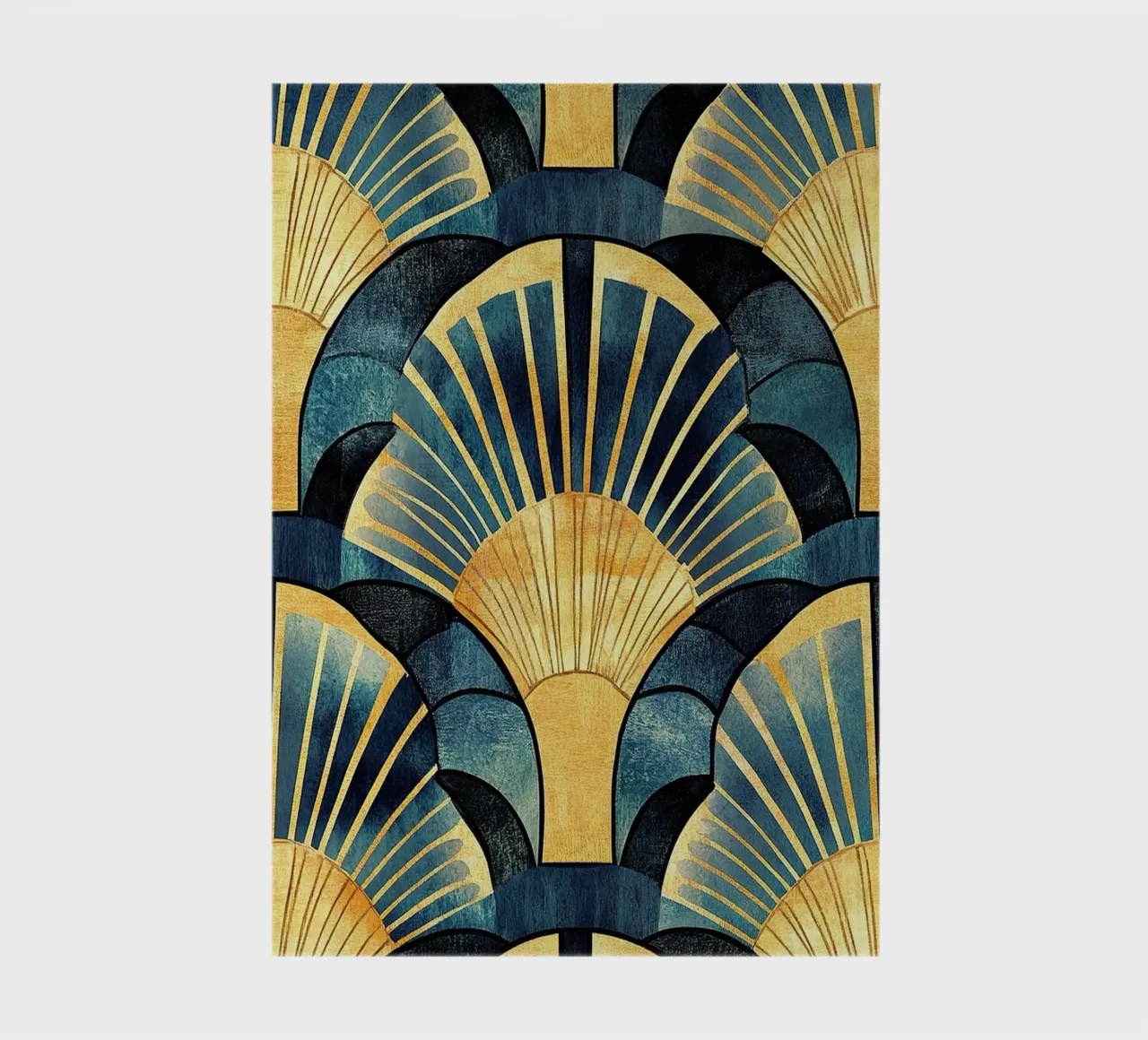 Art déco notebook by Nikis Art Studio