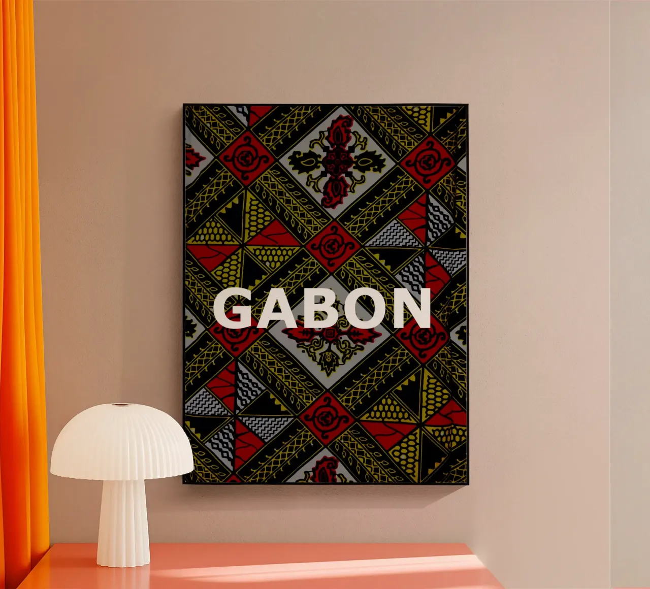 Gabon plexiglass da Mathudace Créas