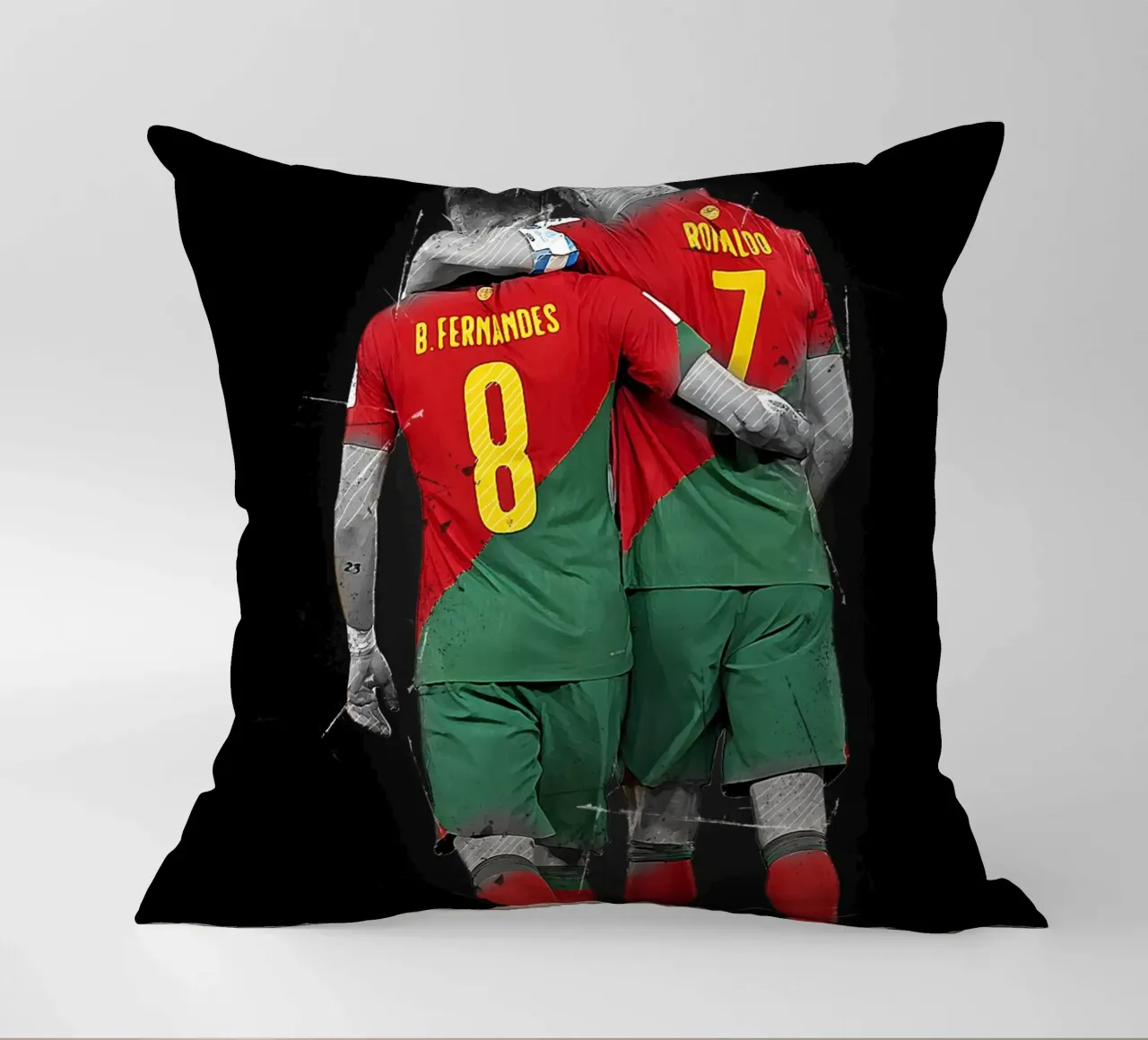 Bruno and Ronaldo cuscino da tenten