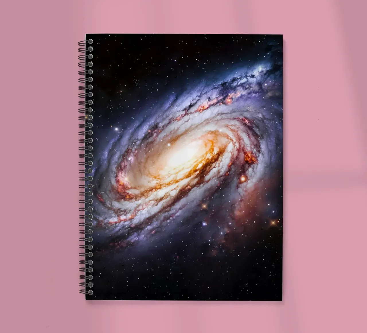 Infinitum spiral notebook by Stellar Dream Art