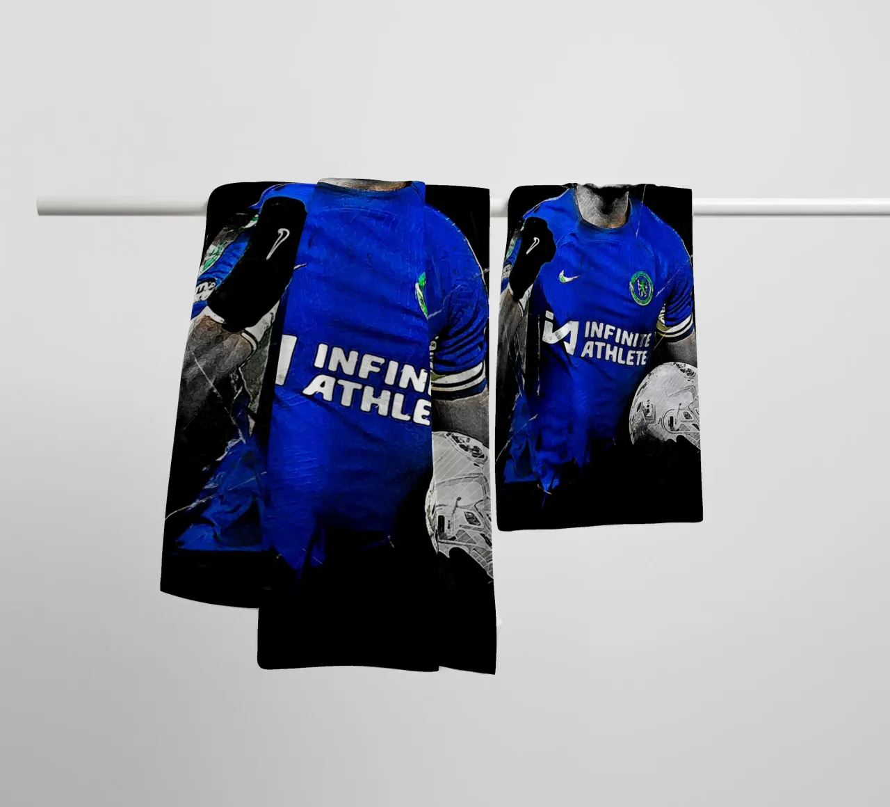 Christopher Nkunku Chelsea asciugamano da bagno da tenten