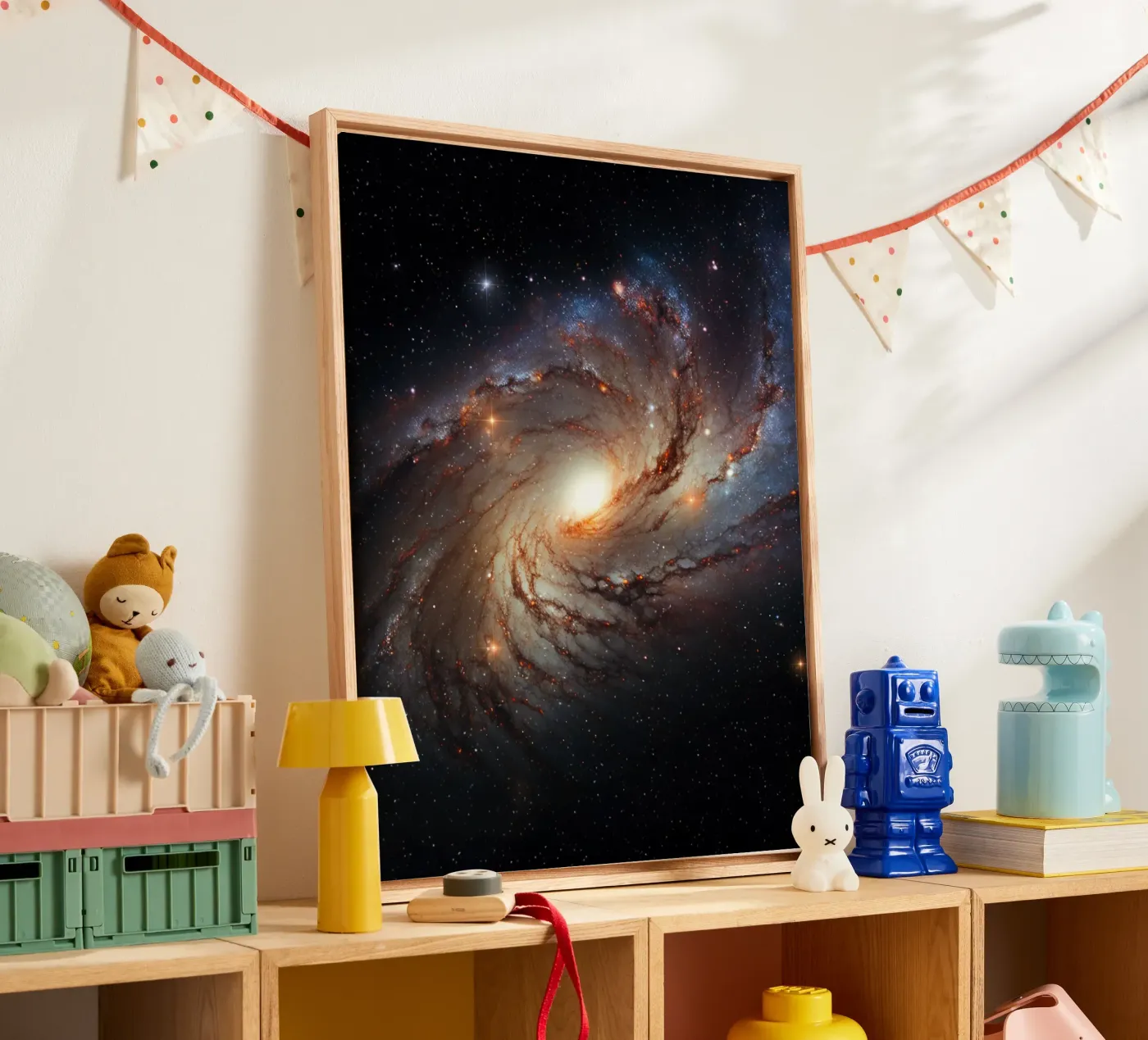 Galactra canvas van Stellar Dream Art