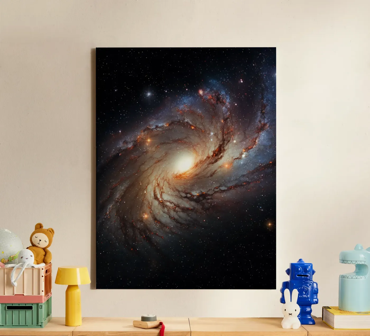 Galactra canvas van Stellar Dream Art