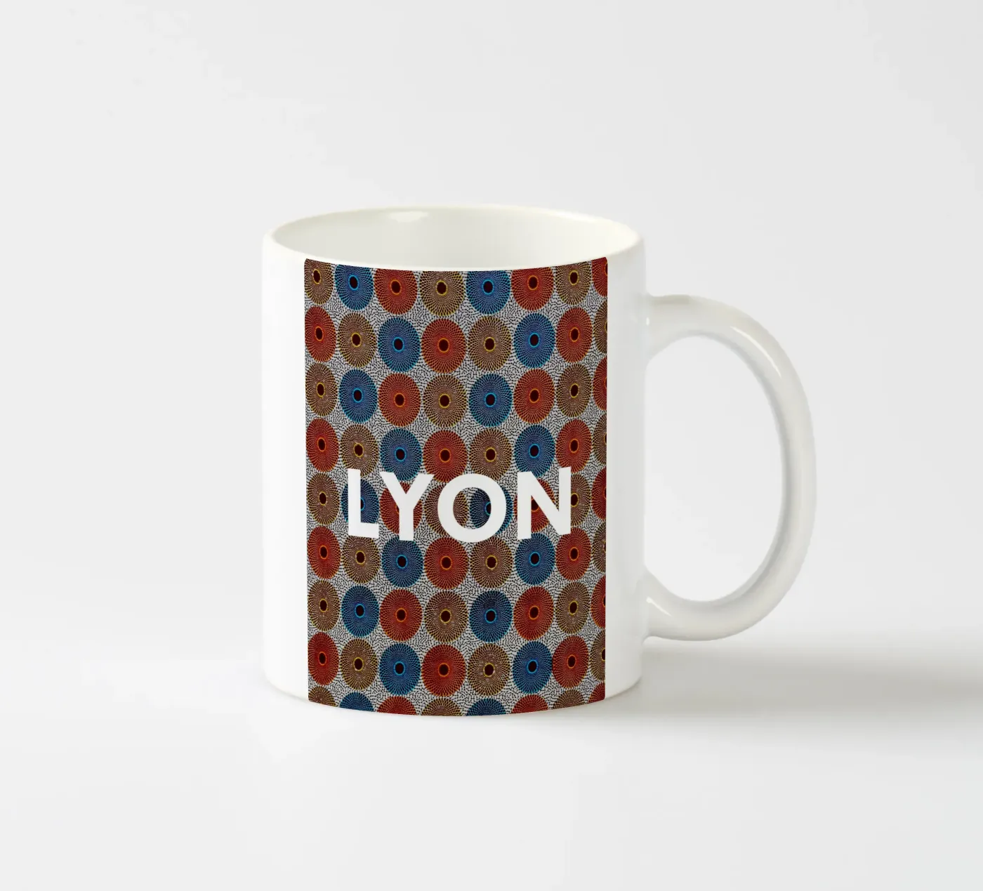 Lyon ceramic mug by Mathudace Créas