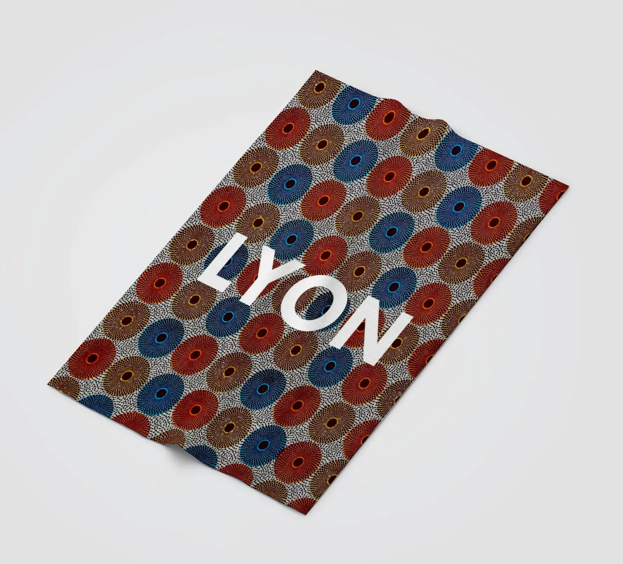 Lyon fleecedeken van Mathudace Créas