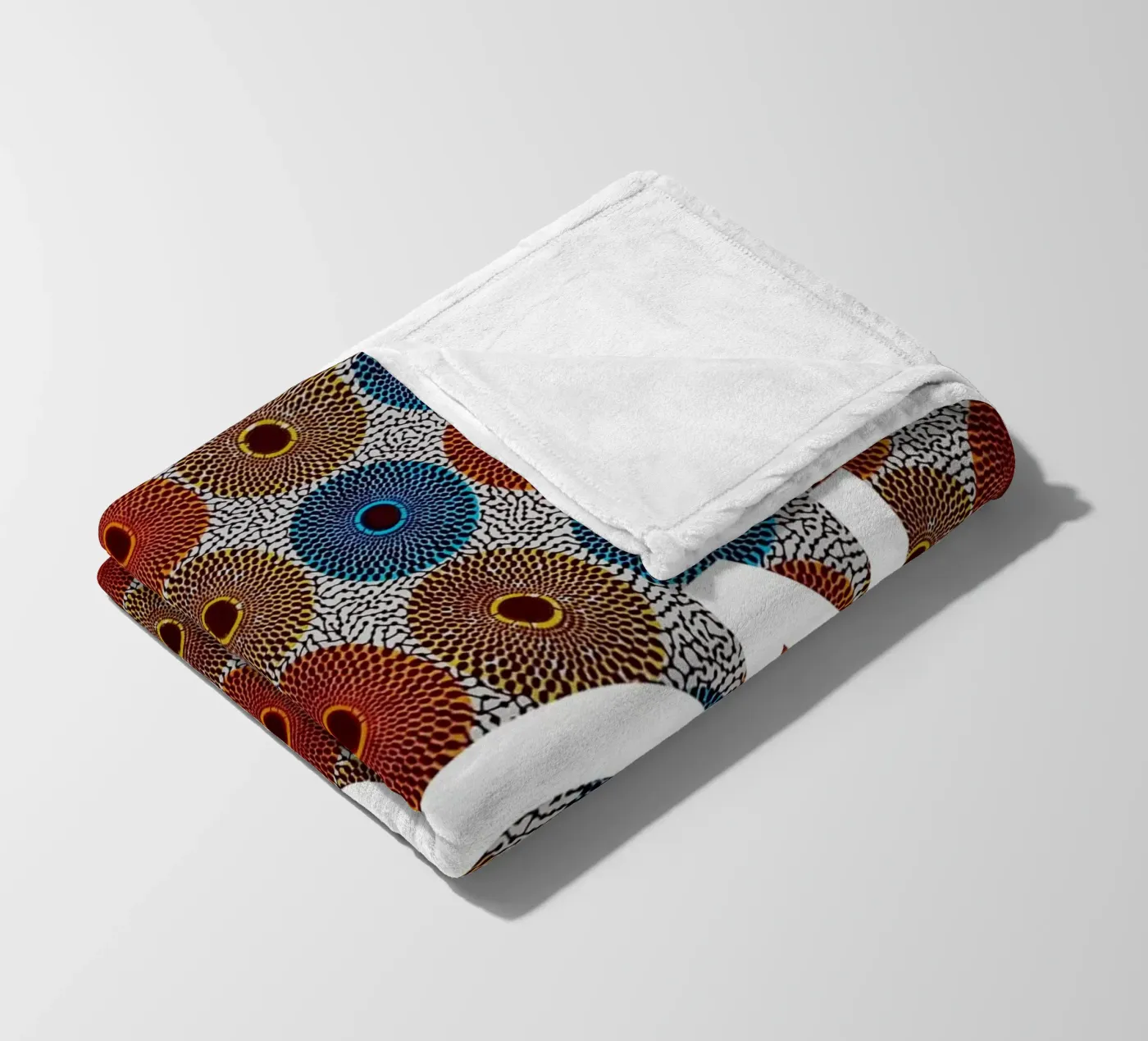 Lyon coperta in pile da Mathudace Créas