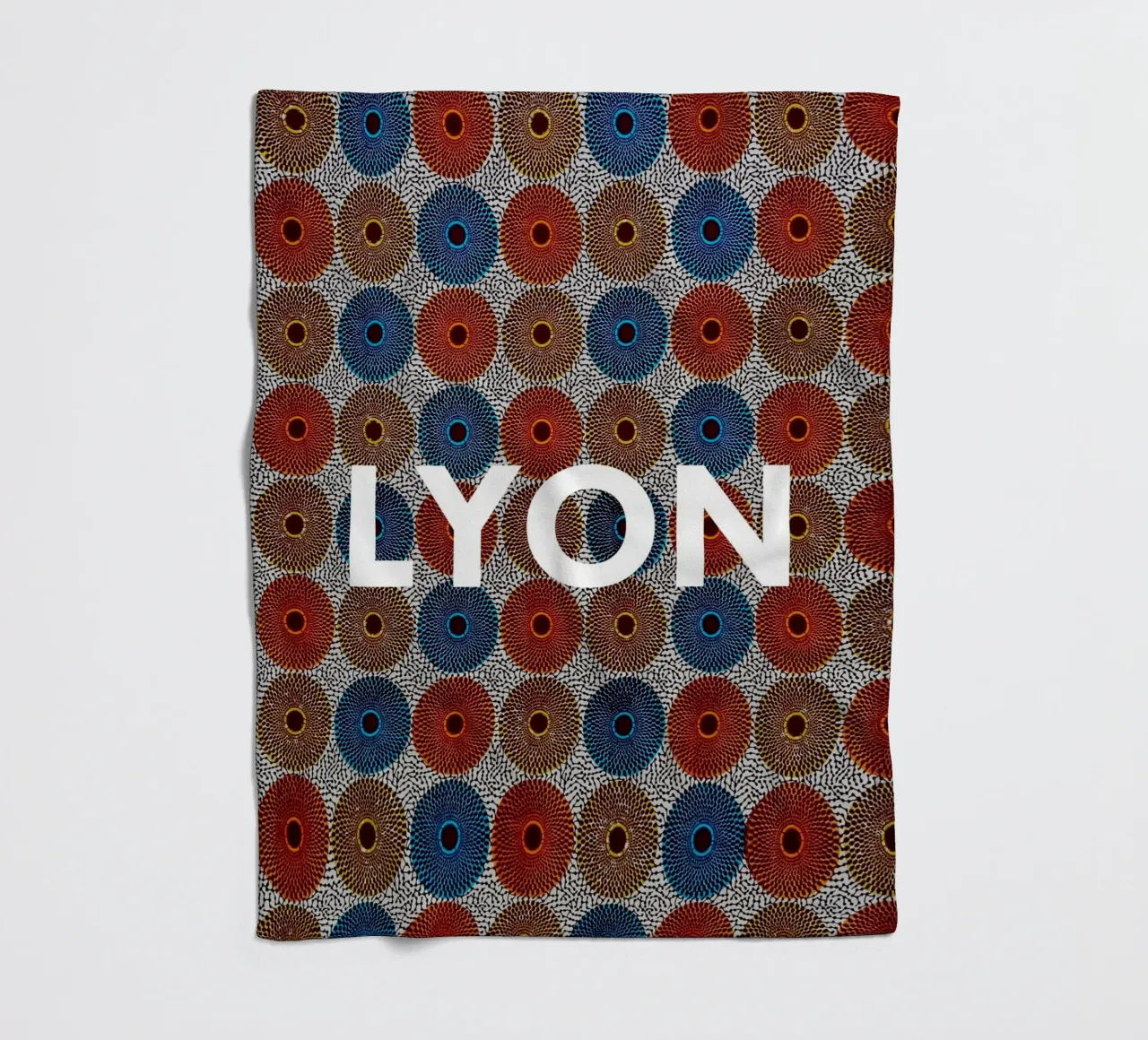 Lyon fleecedeken van Mathudace Créas