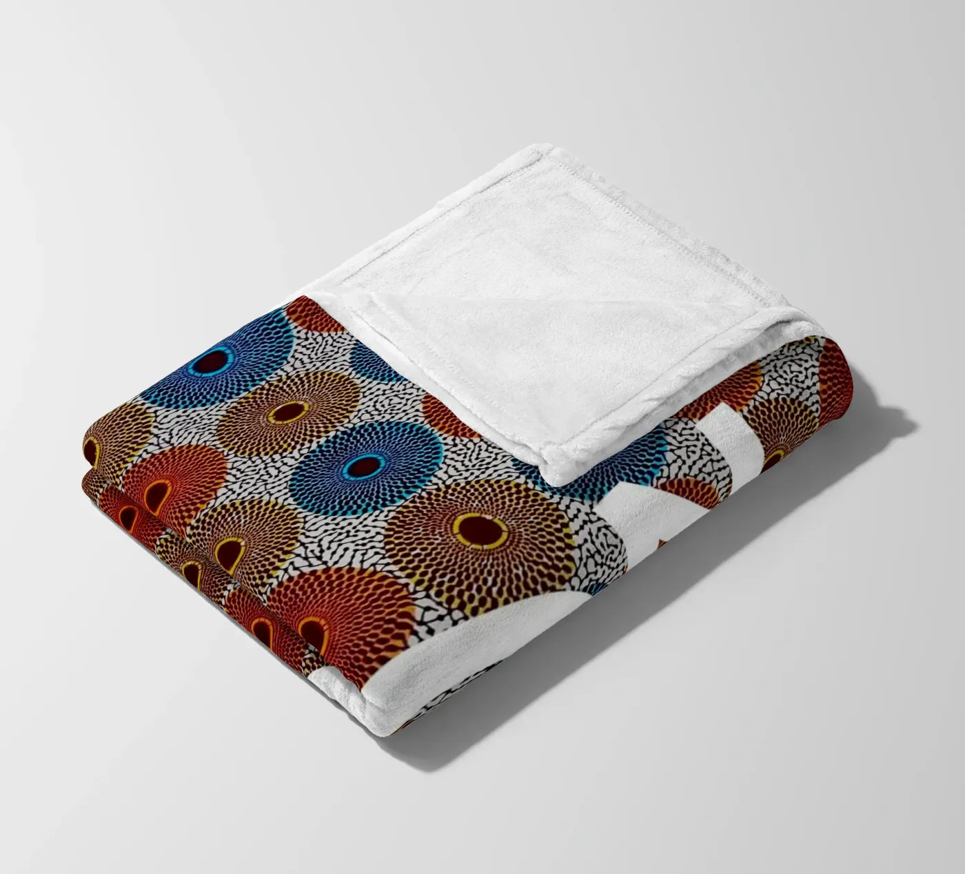 Lyon coperta in pile da Mathudace Créas