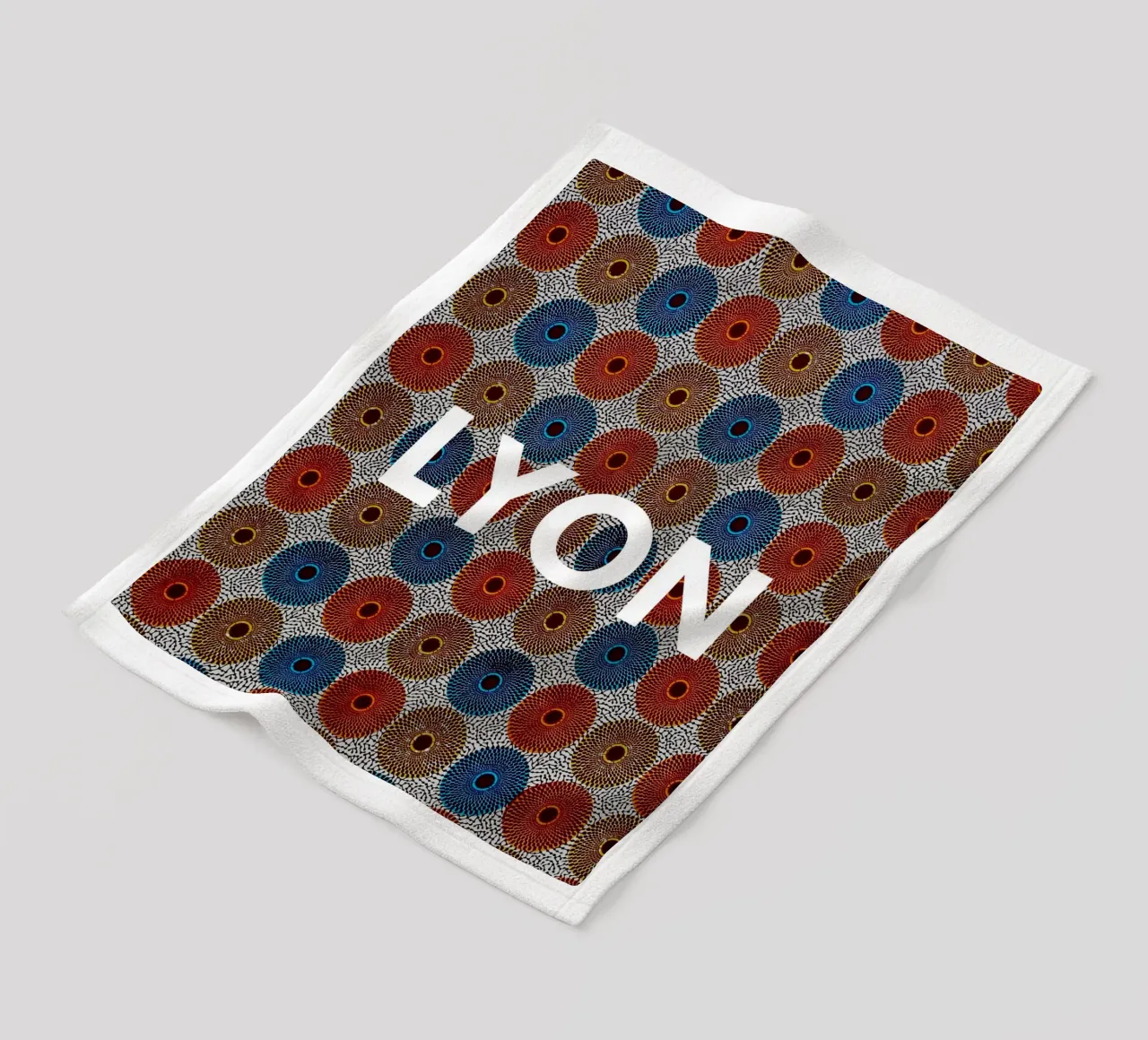 Lyon fleecedeken van Mathudace Créas