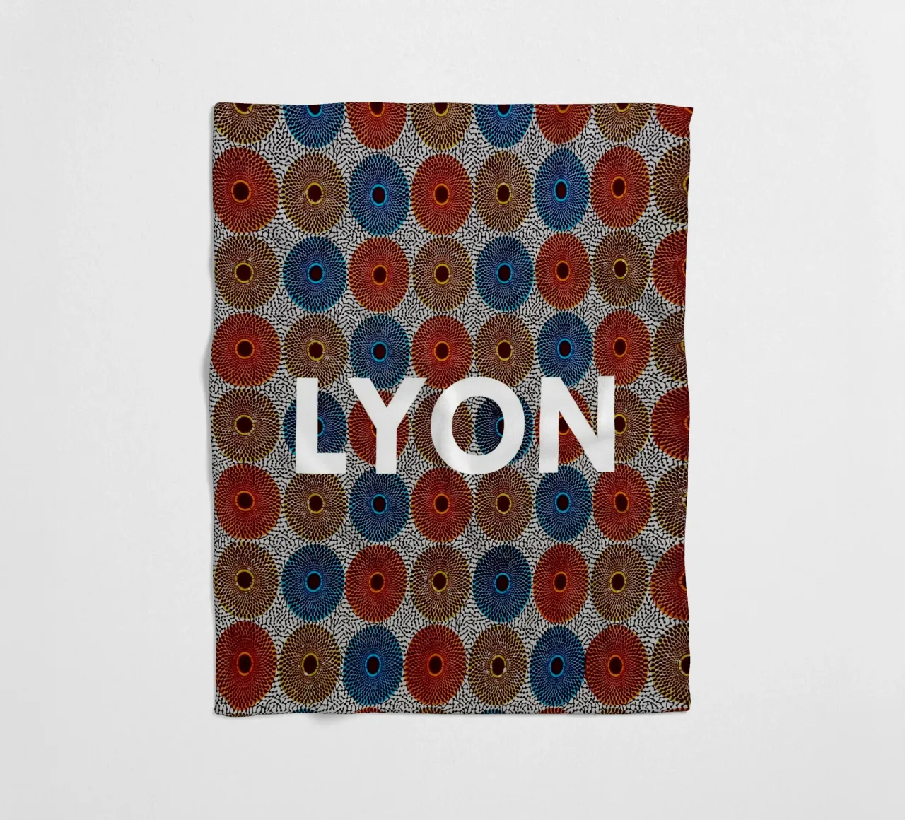 Lyon fleecedeken van Mathudace Créas