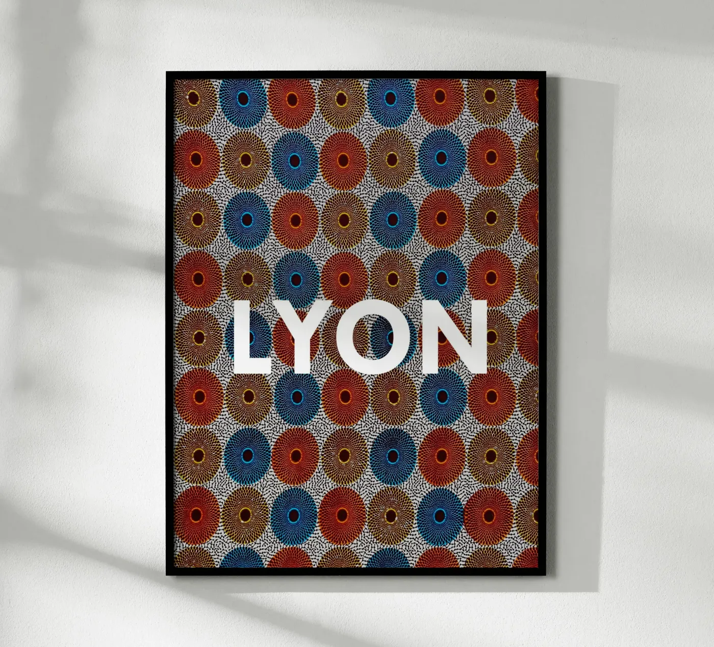 Lyon poster by Mathudace Créas