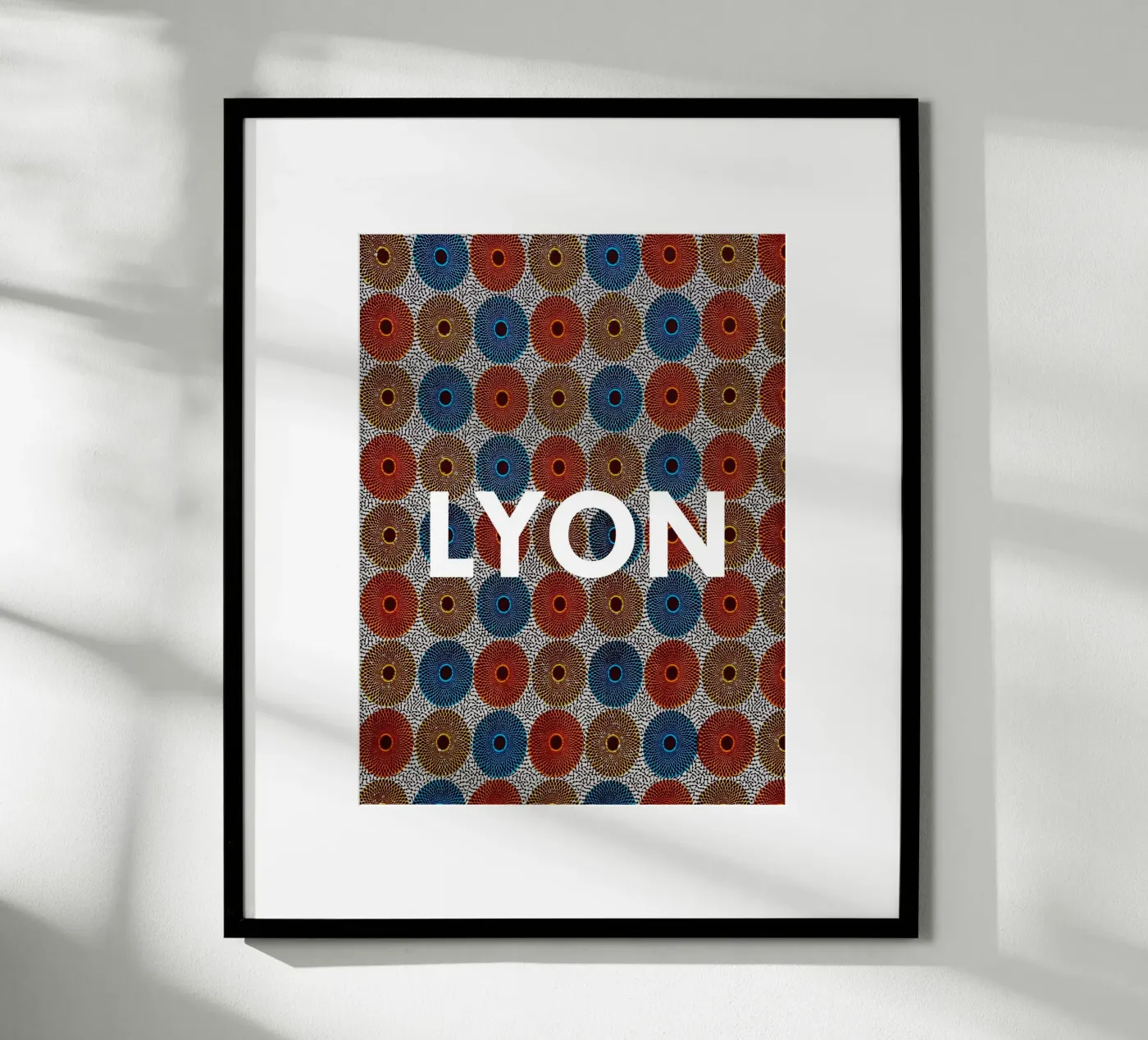 Lyon poster by Mathudace Créas