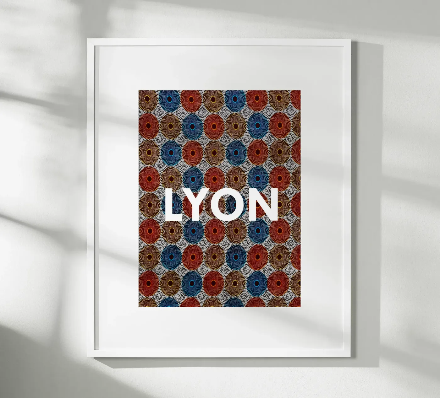 Lyon poster by Mathudace Créas
