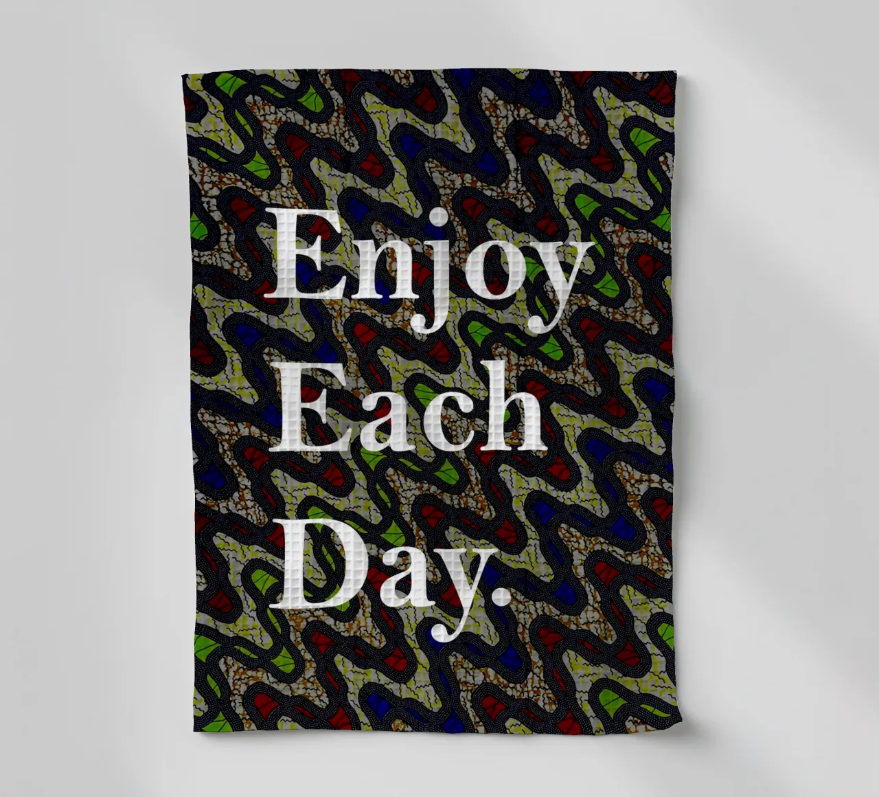 Enjoy each day canovaccio da cucina da Mathudace Créas