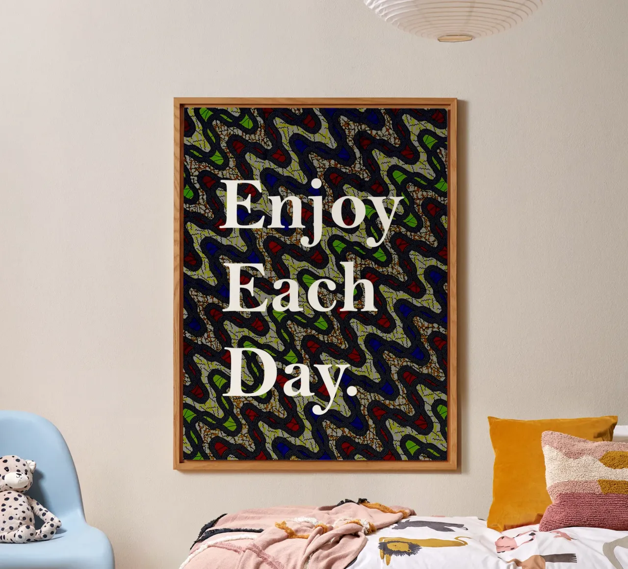 Enjoy each day alluminio dibond da Mathudace Créas