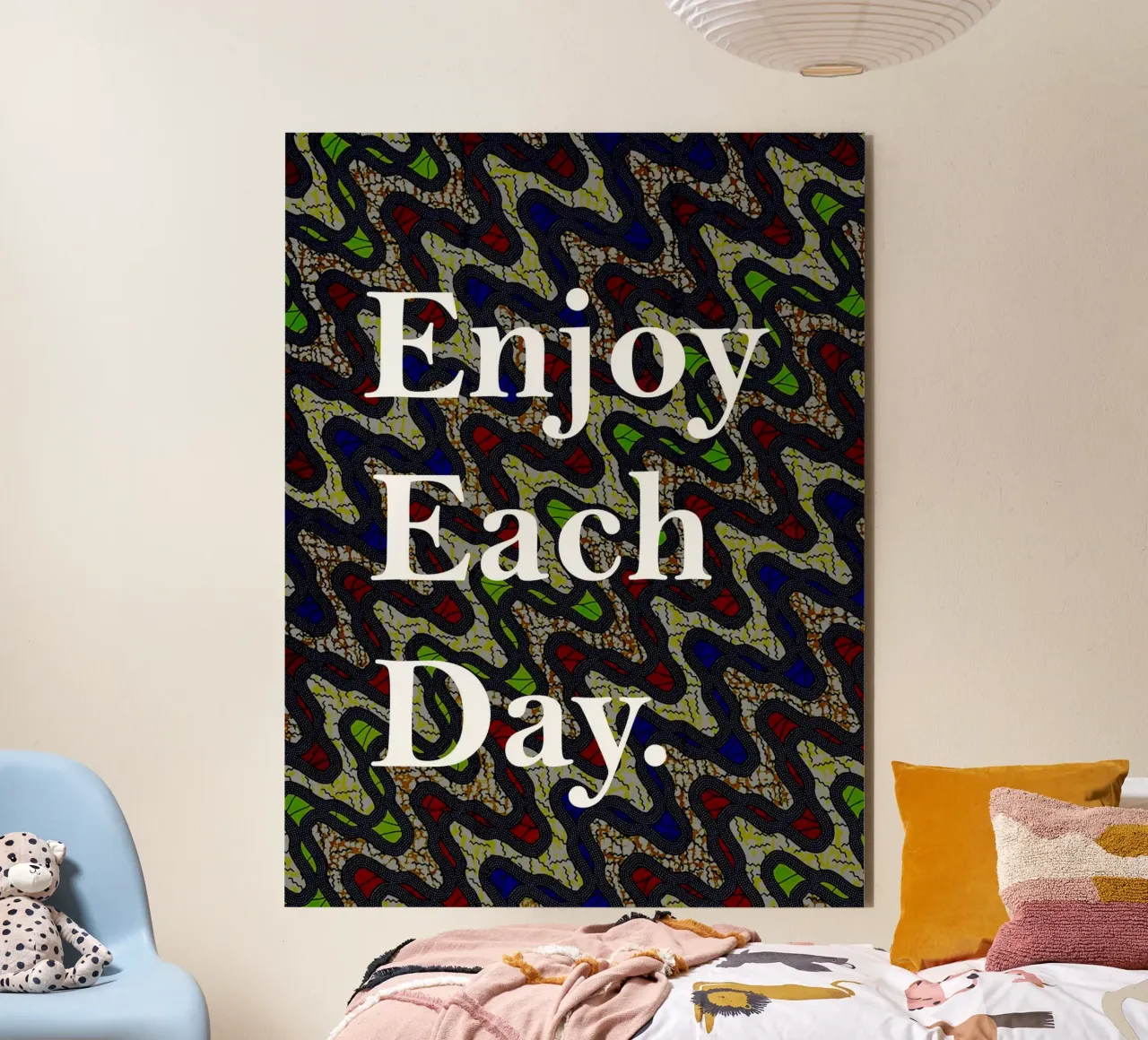 Enjoy each day alluminio dibond da Mathudace Créas
