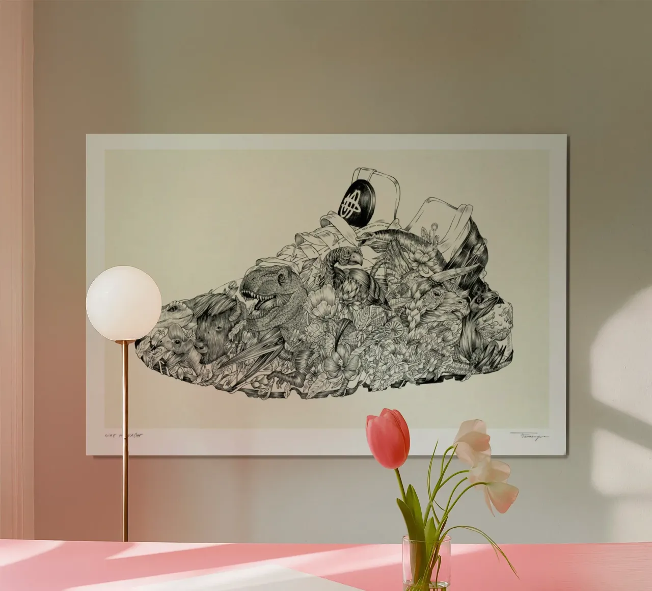 Huarache poster da Faunesque