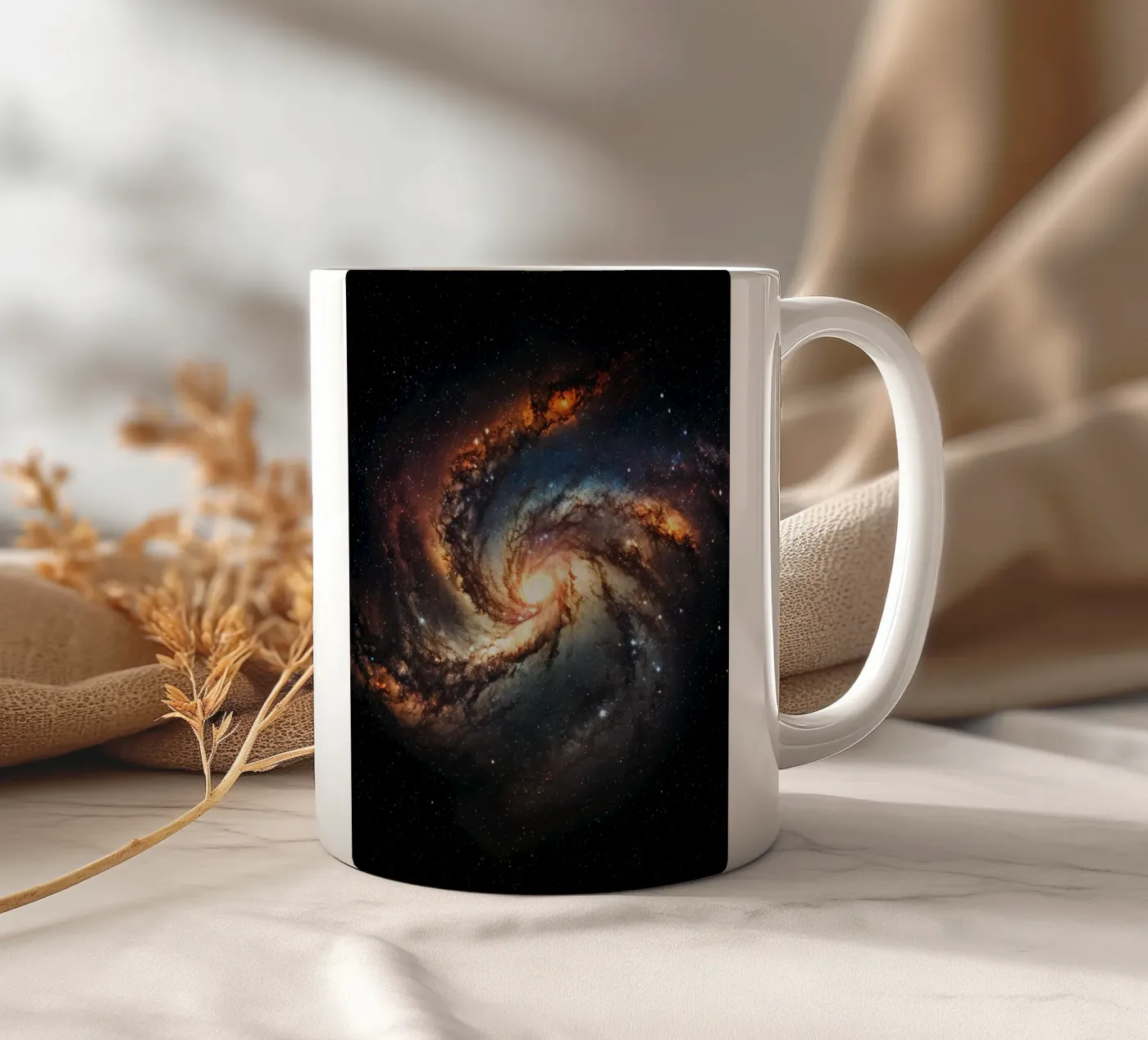 Galaxis ceramic mug by Stellar Dream Art