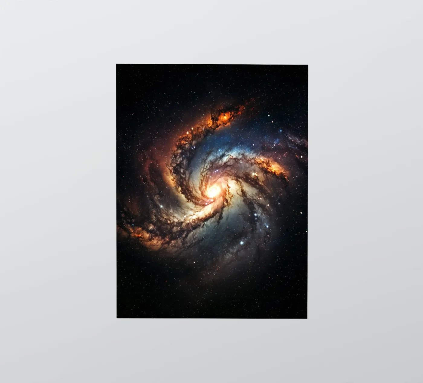 Galaxis sticker van Stellar Dream Art