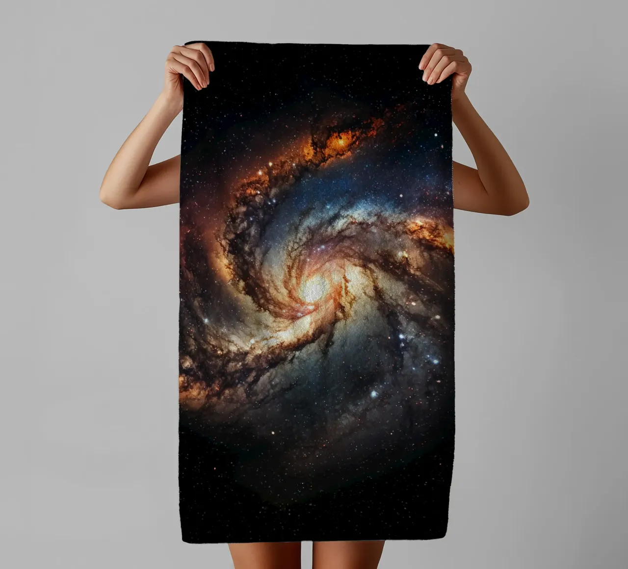 Galaxis Handtuch von Stellar Dream Art