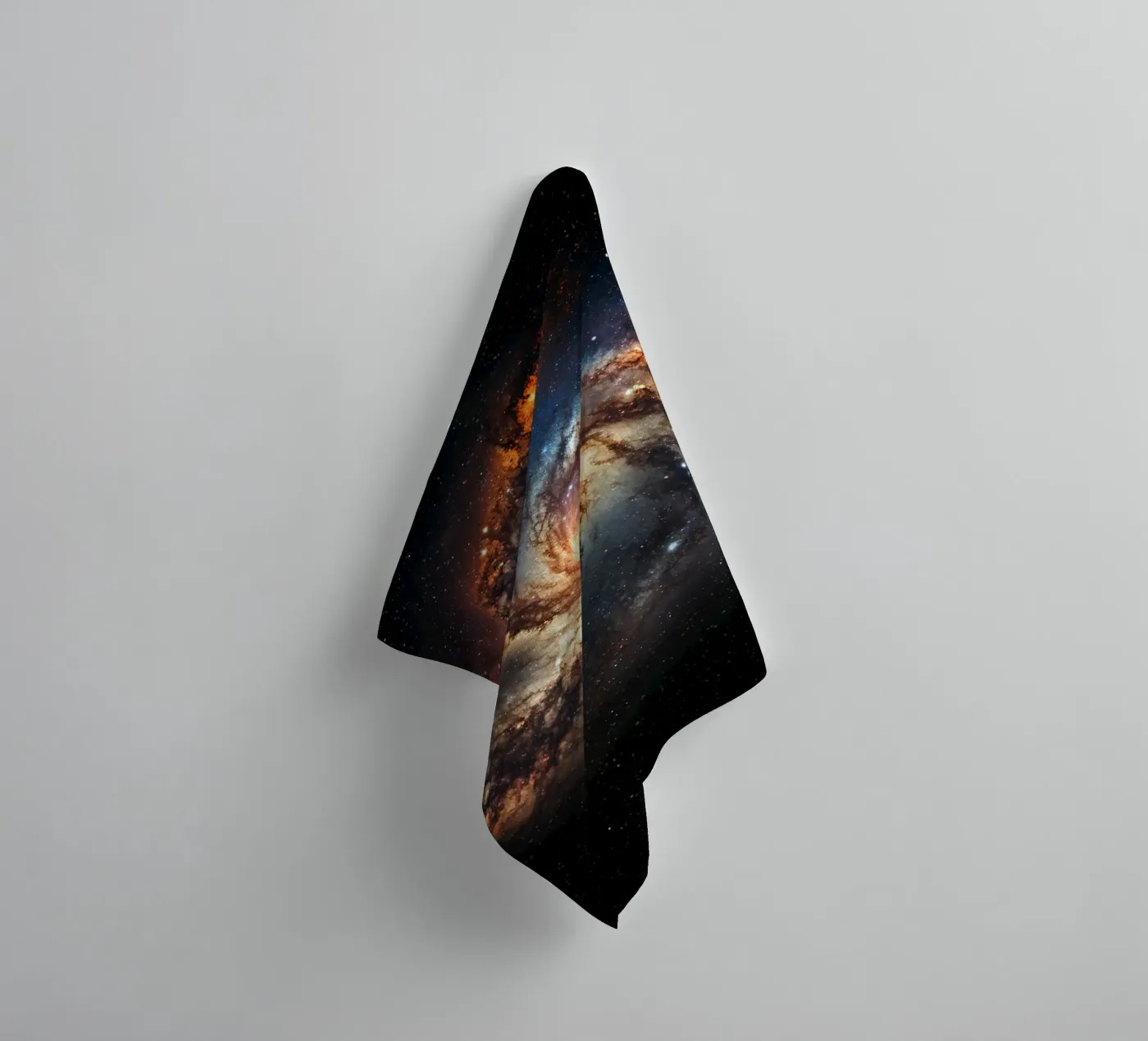 Galaxis towel by Stellar Dream Art