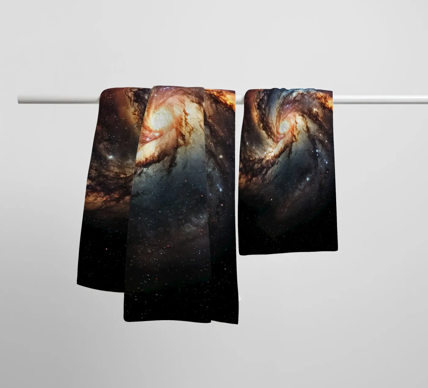 Galaxis towel by Stellar Dream Art