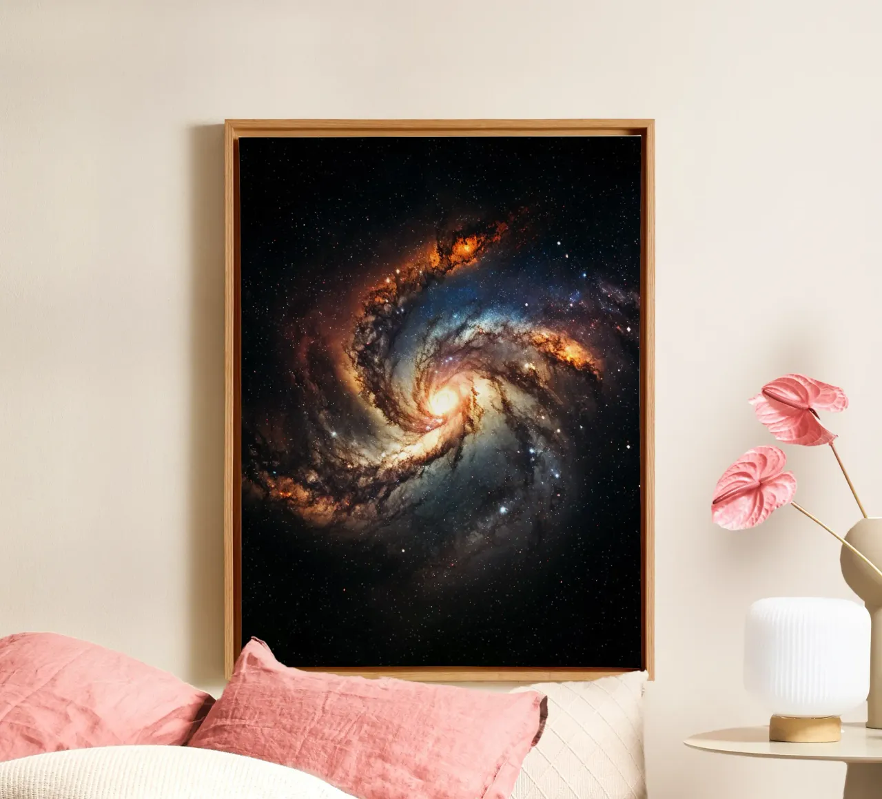 Galaxis Leinwand von Stellar Dream Art