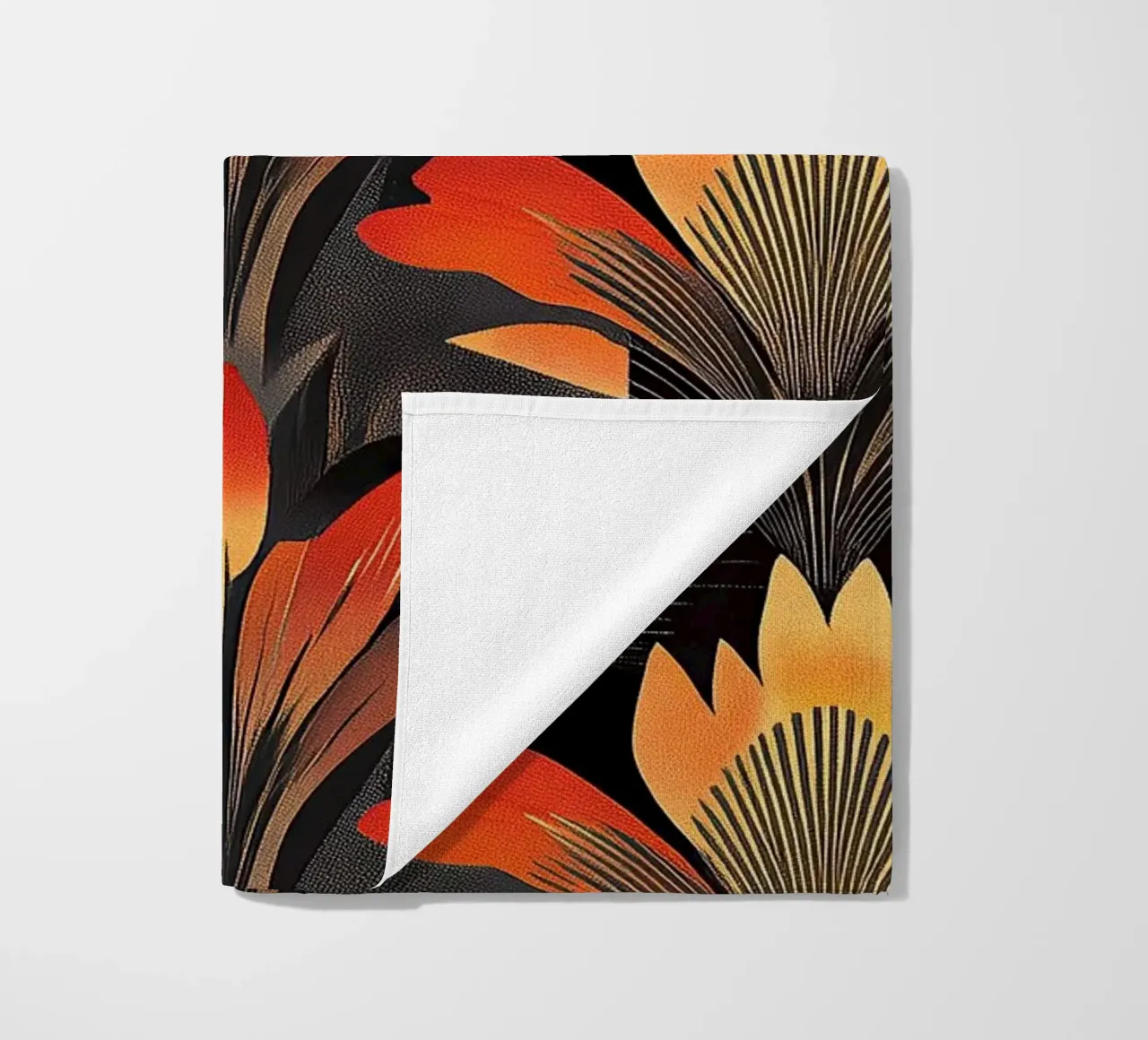 Art Deco Strandtuch von Nikis Art Studio
