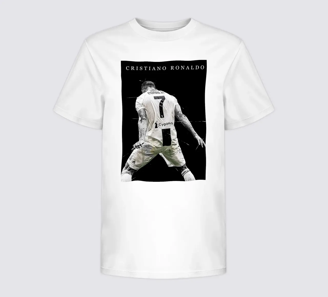 Cristiano Ronaldo Juventus 1 Kinder T-Shirt von tenten