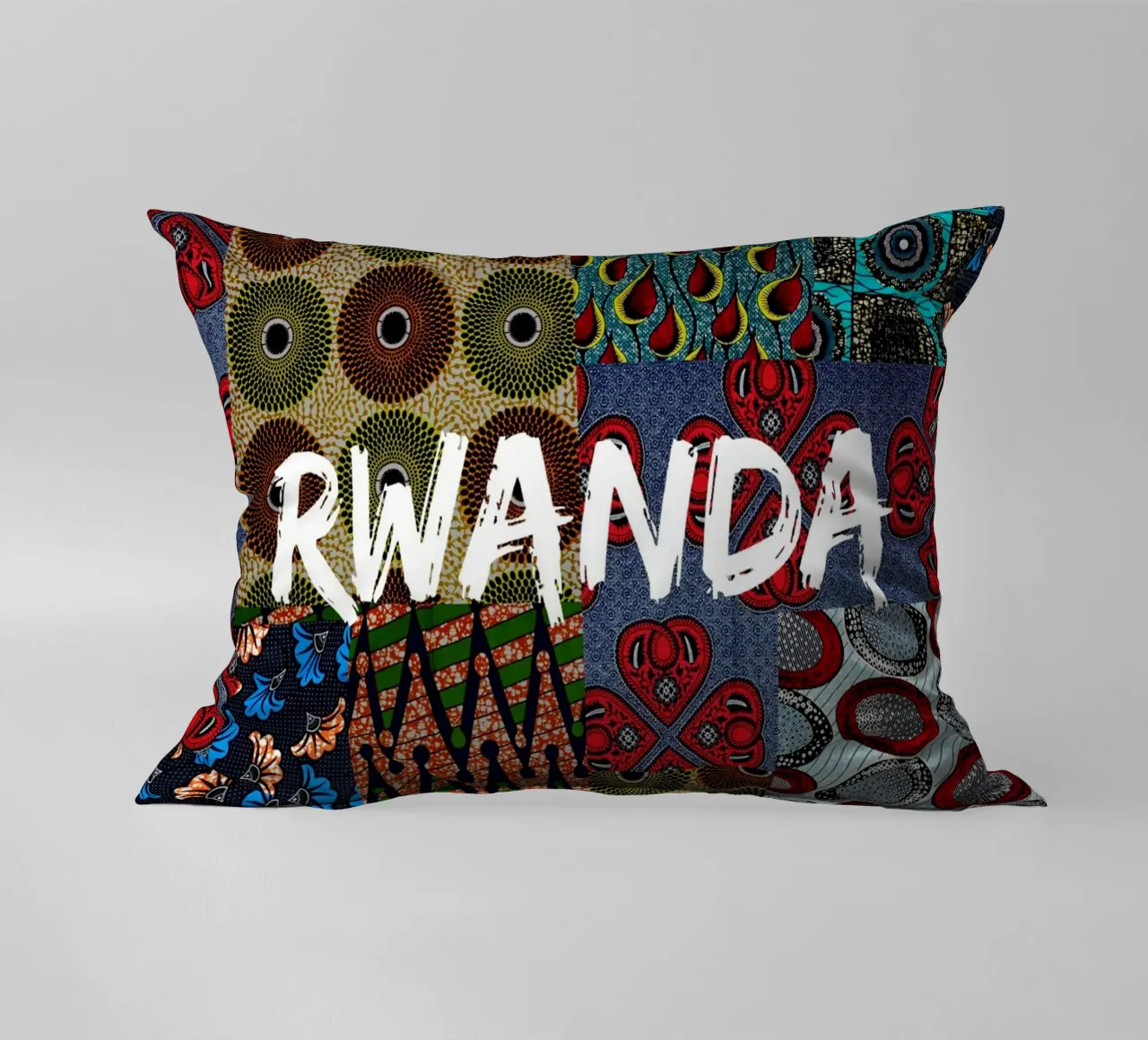 Rwanda cuscino da Mathudace Créas