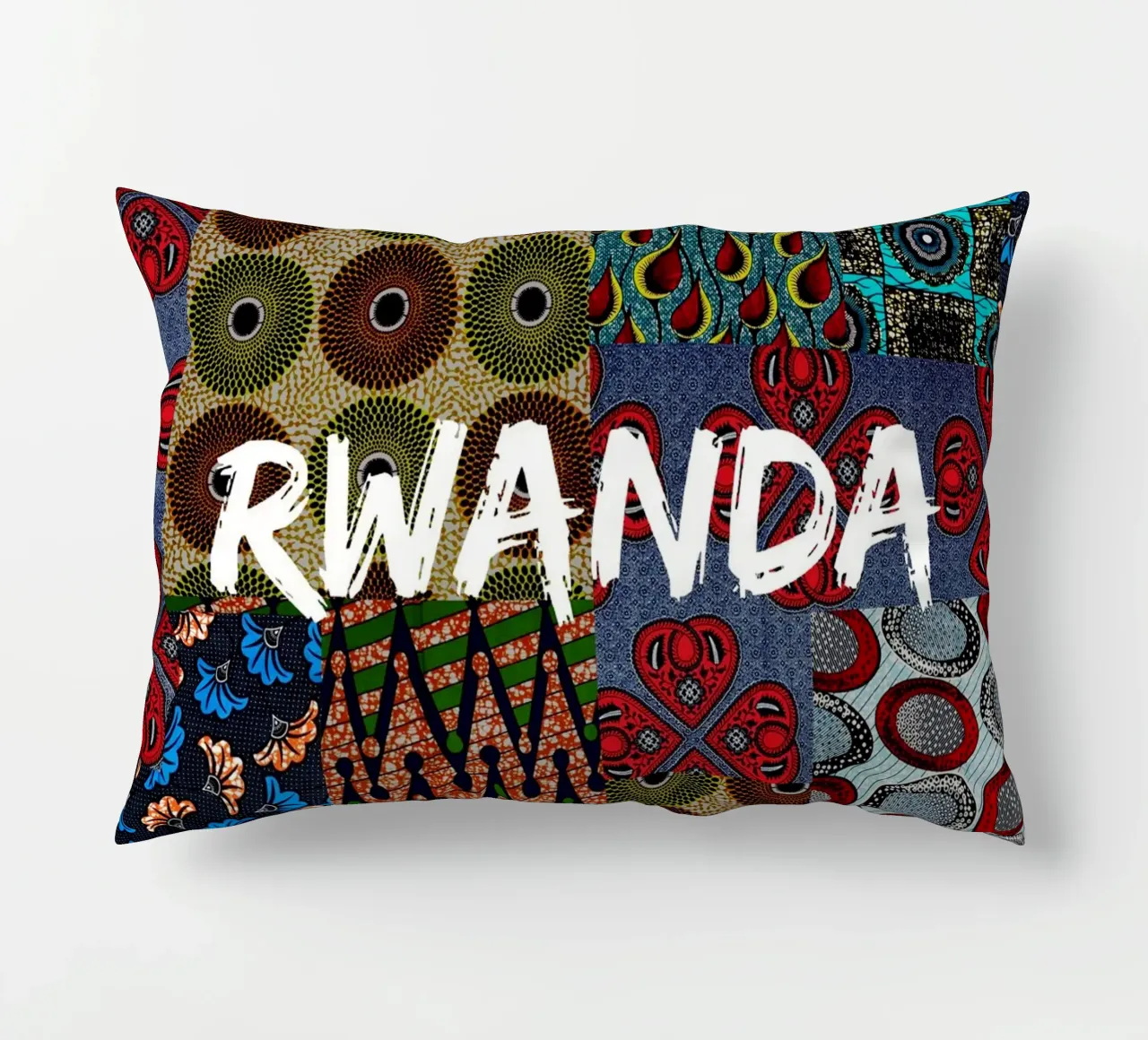 Rwanda cuscino da Mathudace Créas