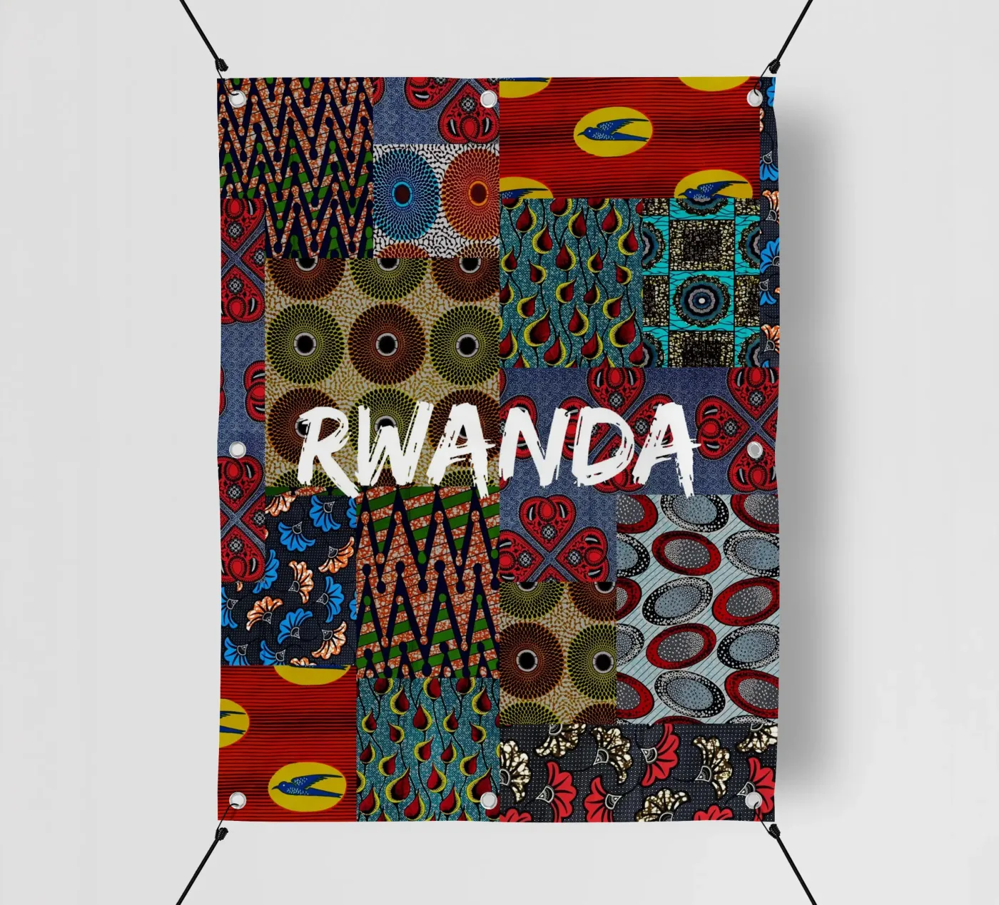 Rwanda telo in pvc da Mathudace Créas