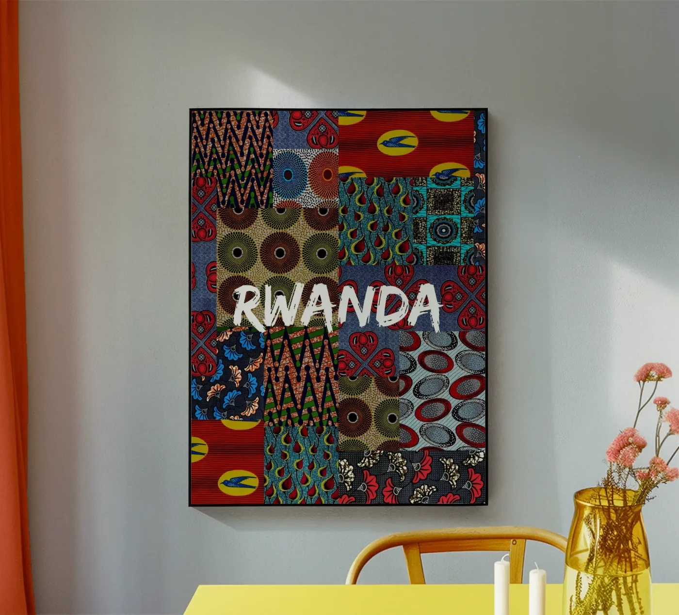 Rwanda plexiglass da Mathudace Créas