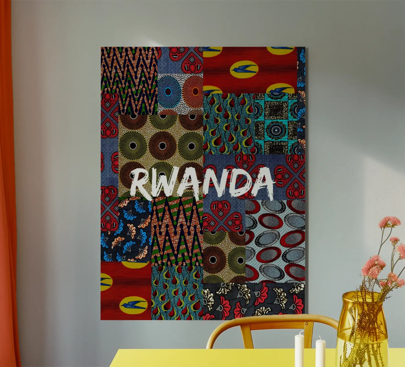 Rwanda forex plate by Mathudace Créas