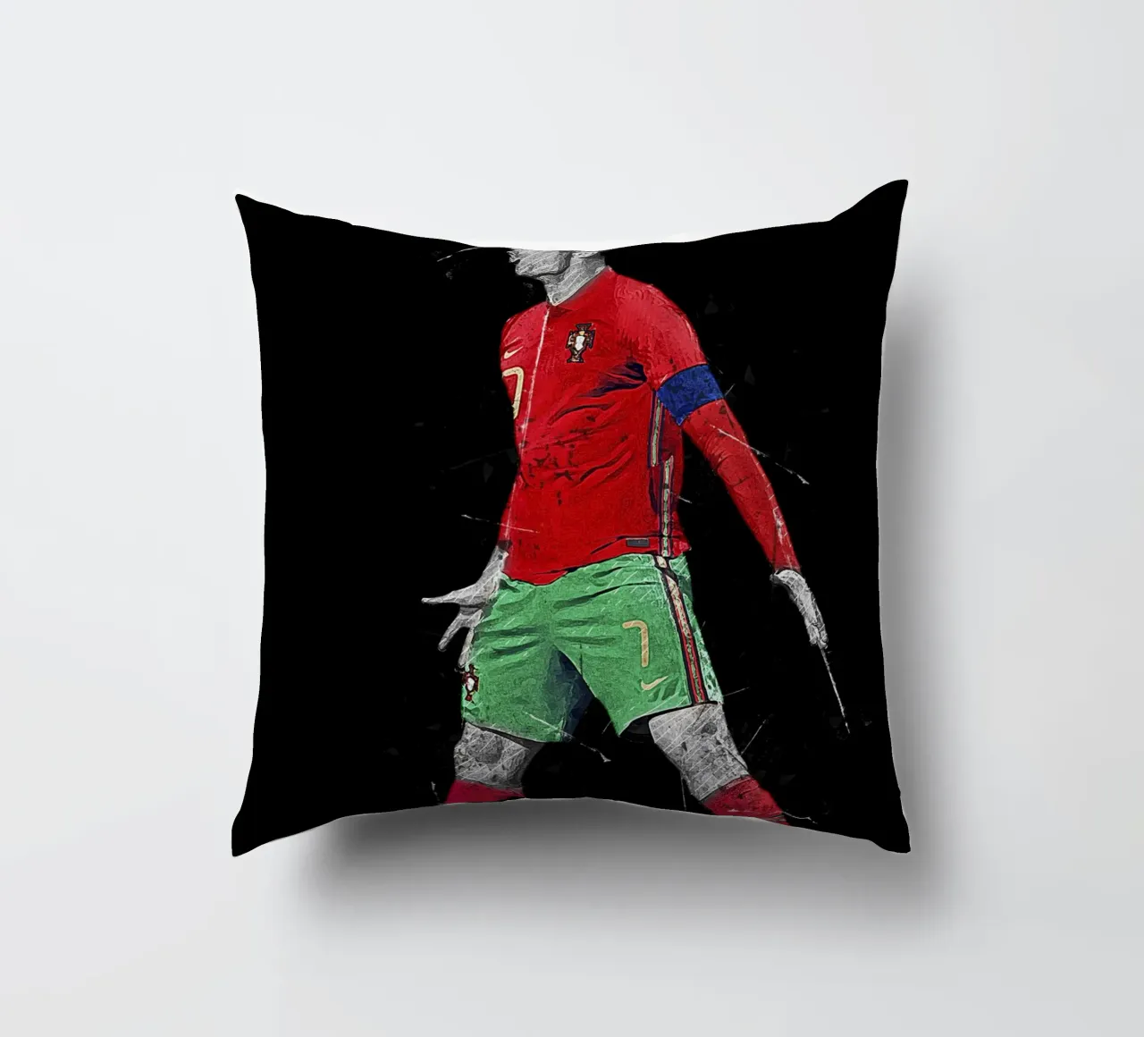 Cristiano Ronaldo Portugal Kissen von tenten