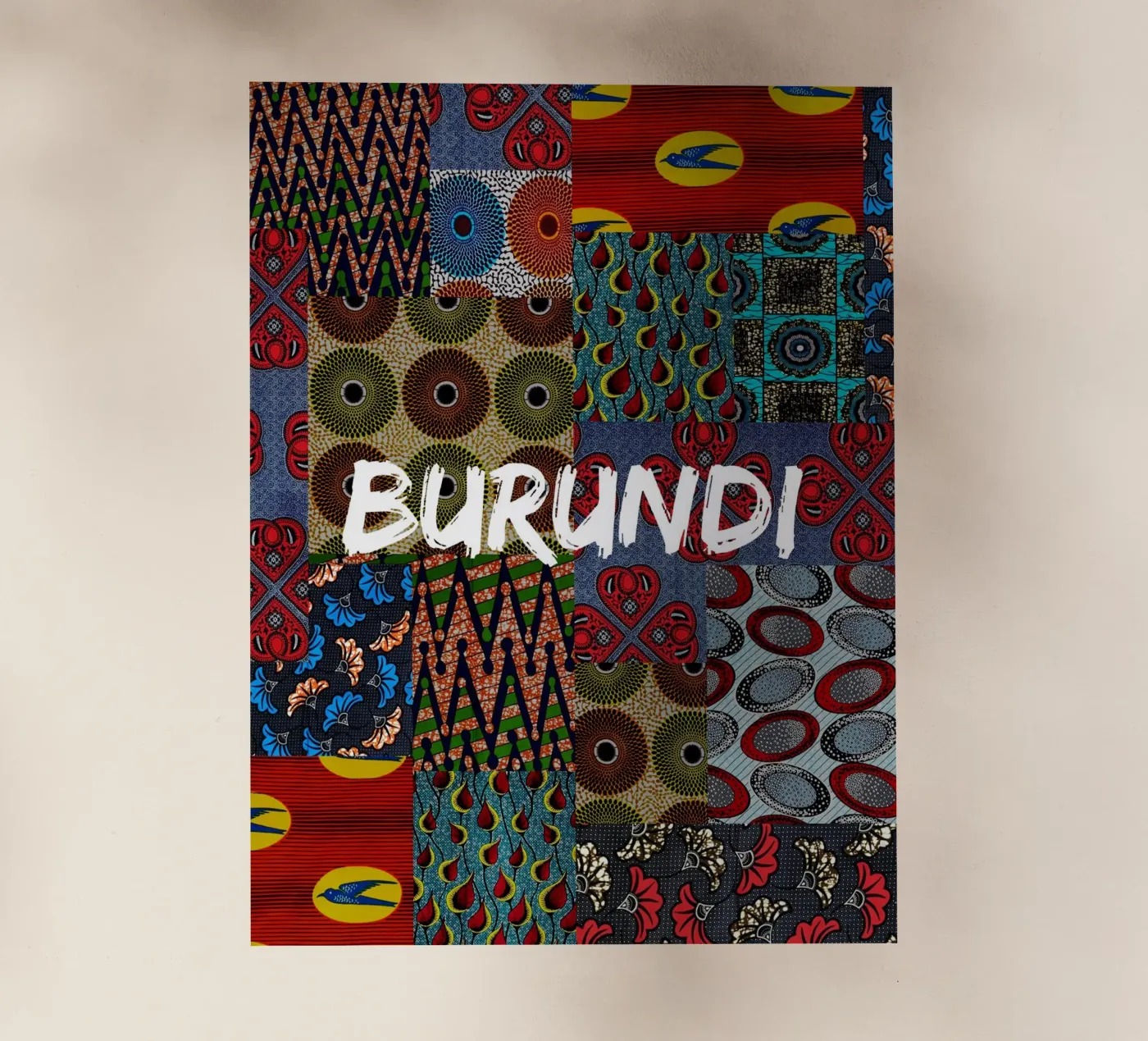 Burundi pellicola backlit da Mathudace Créas