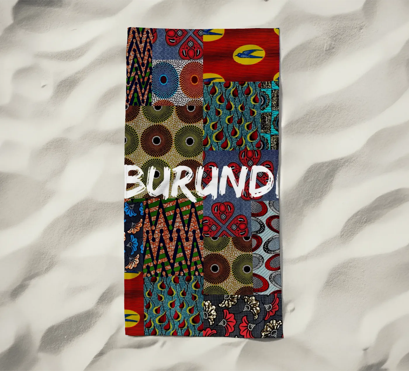 Burundi telo mare da Mathudace Créas