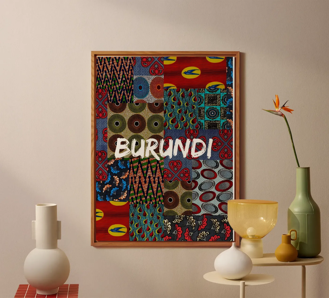 Burundi forex plate by Mathudace Créas
