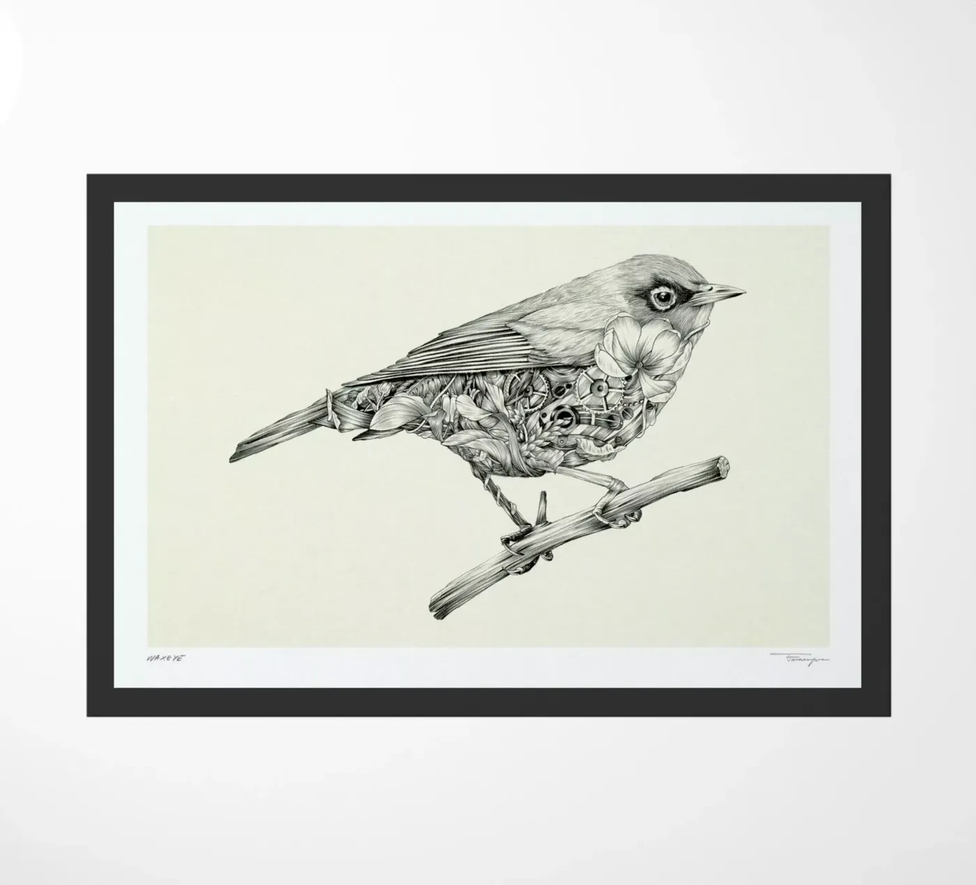 Waxeye doormat by Faunesque