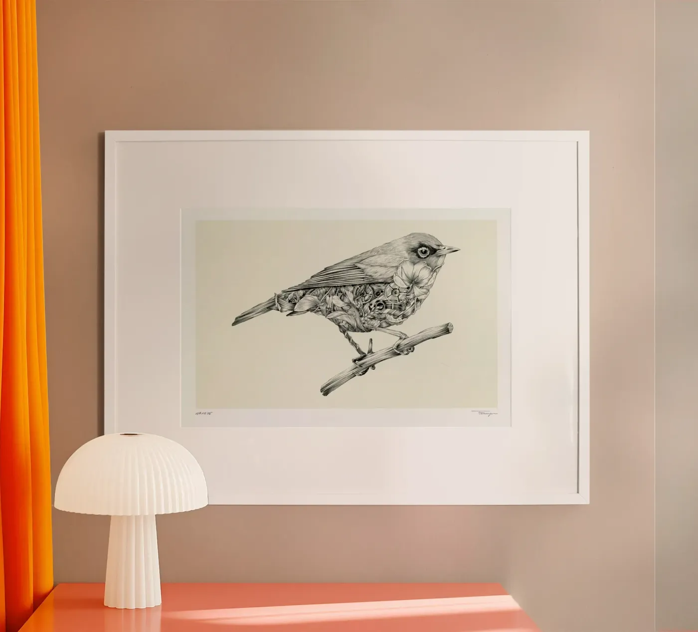 Waxeye poster da Faunesque