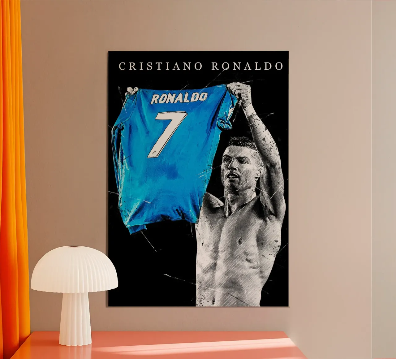 Cristiano Ronaldo Real Madrid 2 poster da tenten