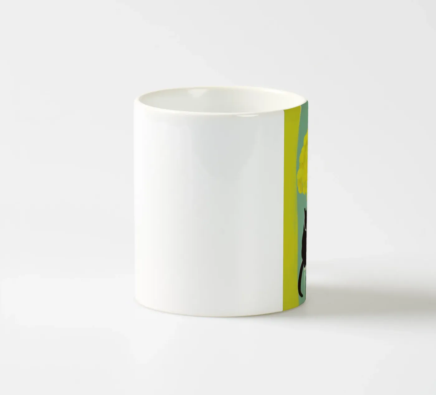 Celestial Drift ceramic mug by Mike Leymi