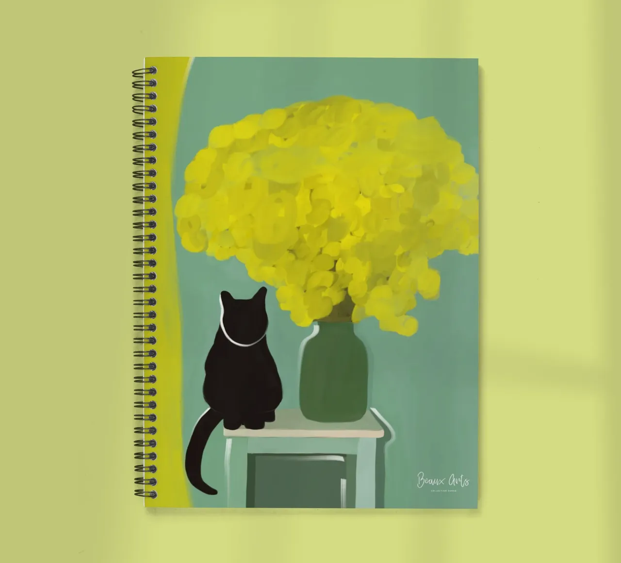 Celestial Drift spiral notebook by Mike Leymi