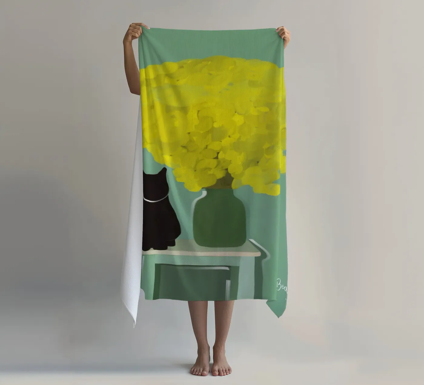 Celestial Drift strandhanddoek van Mike Leymi