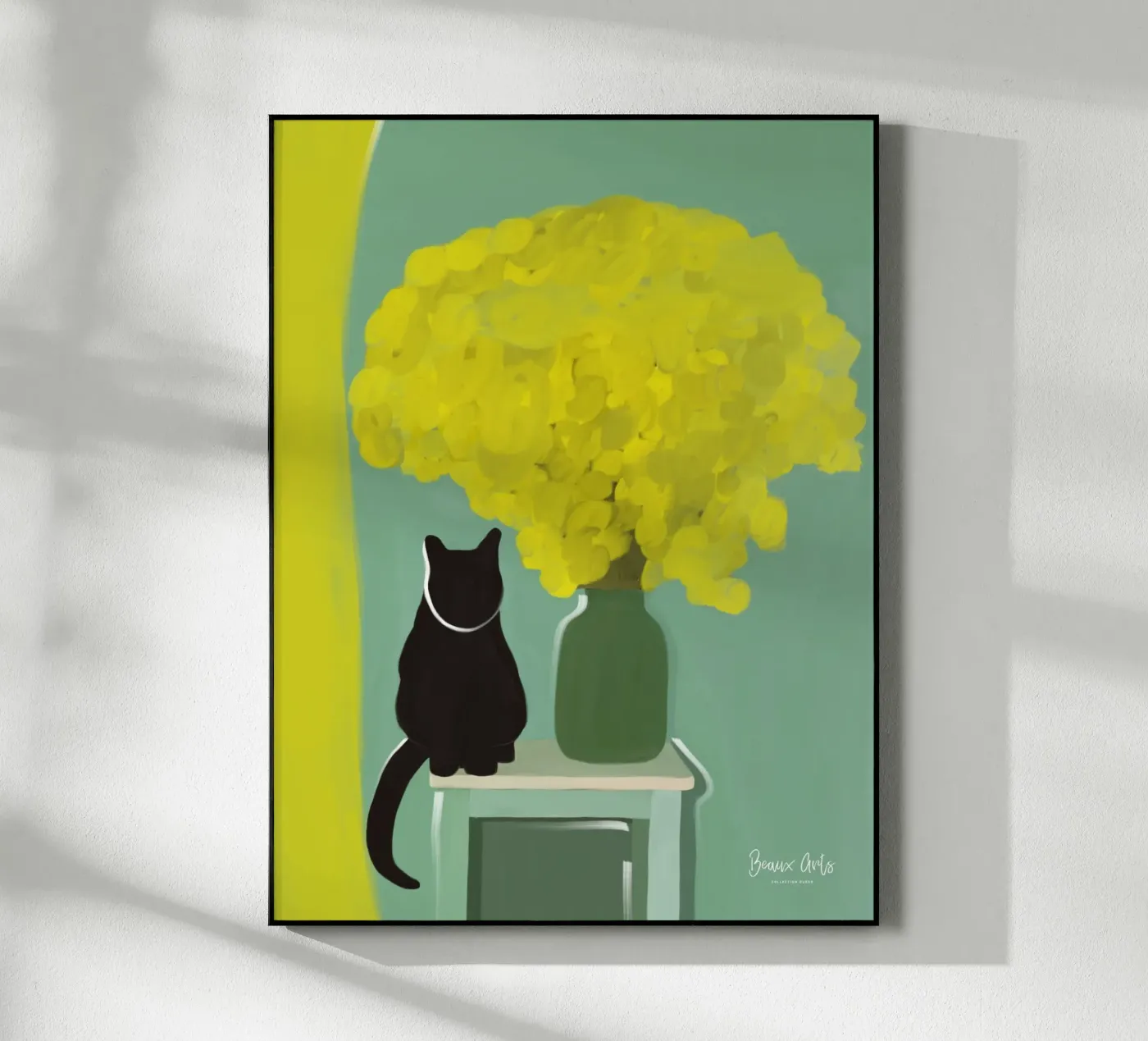 Celestial Drift acryl van Mike Leymi