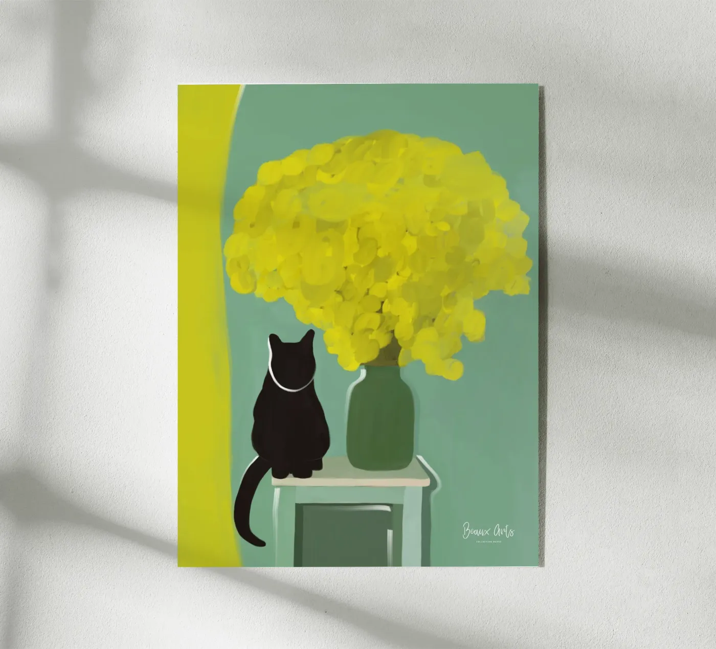 Celestial Drift acryl van Mike Leymi