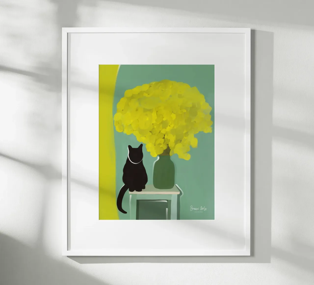 Celestial Drift poster van Mike Leymi