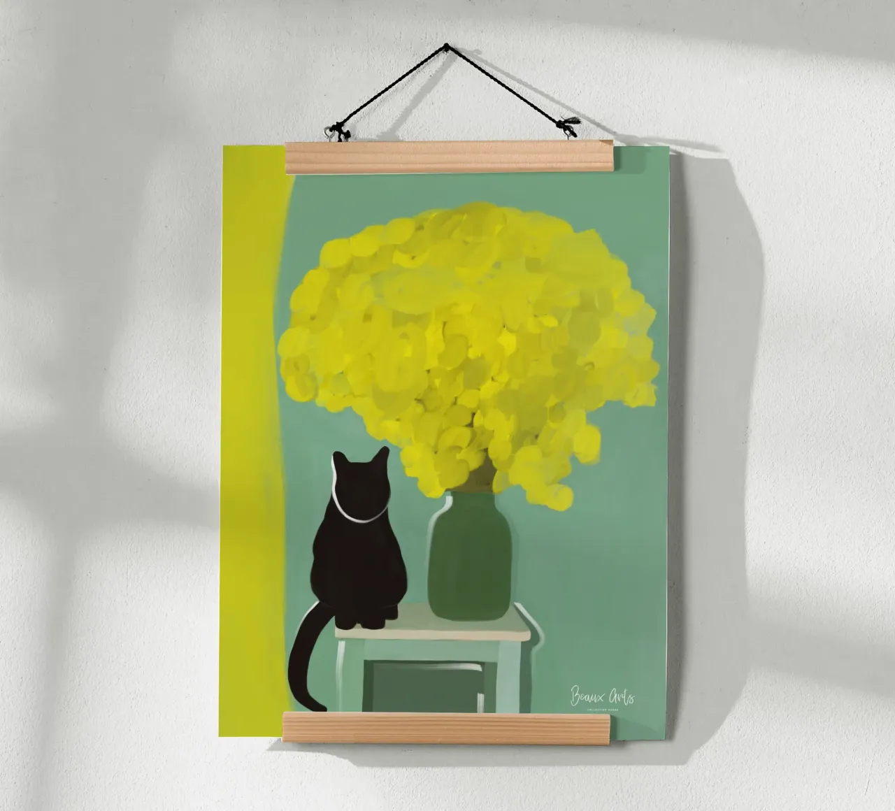 Celestial Drift poster van Mike Leymi