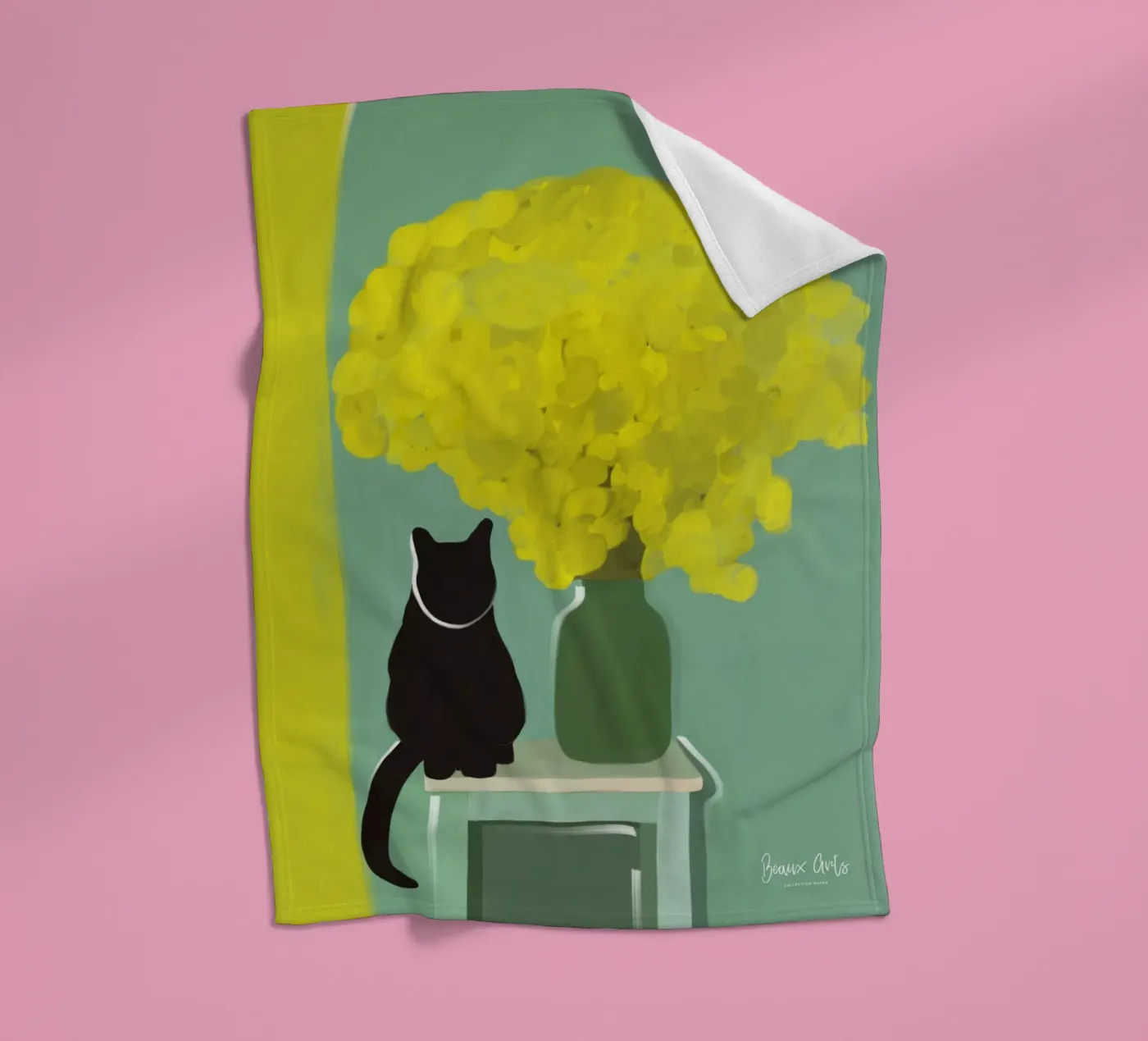 Celestial Drift fleecedeken van Mike Leymi